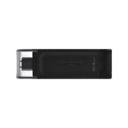 Накопичувач Kingston   64GB USB 3.2 Type-C Gen 1 DT70
