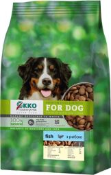 Сухий корм Екко гранула преміум для собак середніх та великих порід із лососем, шайба 5 кг (EG254171/5) від виробника ЕККО-ГРАНУЛА
