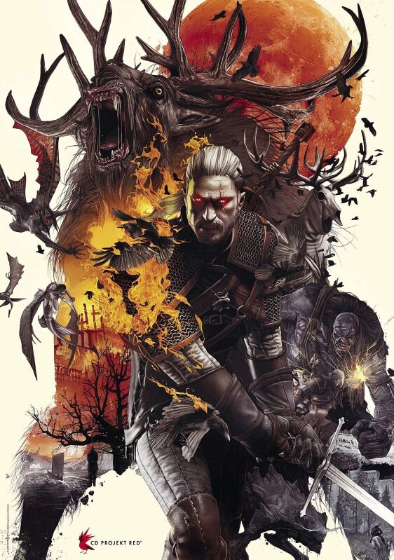 Пазл Witcher: Monsters puzzles 1000 ел. (5908305231936) - Фото №4