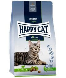 Сухой корм для взрослых кошек Happy Cat Culinary Weide Lamm, со вкусом ягненка - 4 (кг) от производителя Happy Cat