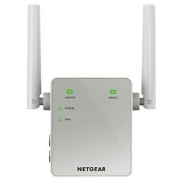 Розширювач WiFi-покриття NETGEAR EX6120 AC1200, 1xFE LAN, 2x зовнішн. ант.