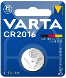 Батарейка VARTA літієва CR2016 блістер, 1 шт.