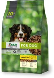 Сухий корм Екко гранула преміум для собак середніх та великих порід із куркою, шайба 10 кг (EG4820249130049) від виробника ЕККО-ГРАНУЛА