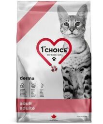 1st Choice Adult Derma ФЕСТ ЧОГОС ДЕРМА сухий дієтичний корм для котів 1.8 кг