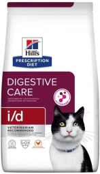 Сухой корм Hill's Prescription Diet i/d для кошек уход за пищеварением с курицей 0.4 кг (BR606178) от производителя Hill's