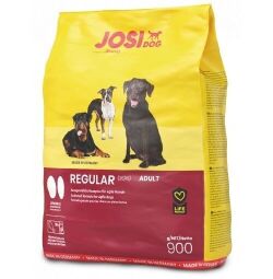 Корм Josera JosiDog Regular сухий з м'ясом птиці для дорослих собак 0.9 кг (4032254745648) від виробника Josera
