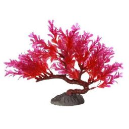 Штучна рослина Yusee Бонсай червоне дерево 15см