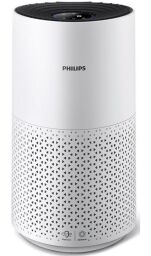Воздухоочиститель Philips Series 1000i AC1715/10, 78м2, 300м3/час, дисплей, Nano, НЕРА,пред.,угольный фильтр, Wi-Fi, 4 режима, белый