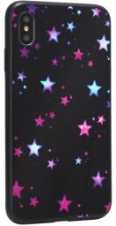 Glass with print TPU Case — iPhone Xs MAX — Stars (Ц-000065397) від виробника Viva