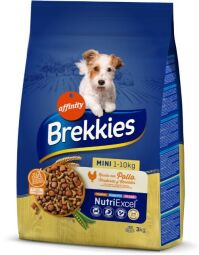 Сухой корм Brekkies Dog Mini 3кг. для взрослых собак маленьких пород (927401) от производителя Brekkies