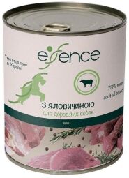 Вологий корм для дорослих котів Essence 200 г (яловичина)