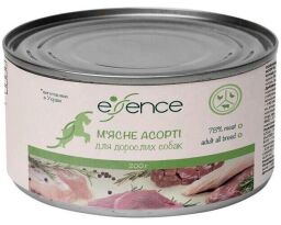 Влажный корм для взрослых собак Essence 200 г (мясное ассорти) (SZ20345) от производителя Essence
