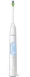 Щітка зубна електр. Philips, Sonicare ProtectiveClean 4500, 62т. колив/хв, насадок-1, футляр, білий