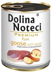 Dolina Noteci Pure консерва для собак, подверженных аллергии 800 г (гусь и яблоко) DN800(595) от производителя Dolina Noteci