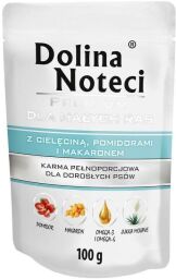 Dolina Noteci Premium консерва для собак дрібних порід 100 г х 10 шт (телятина) DN100(878) від виробника Dolina Noteci