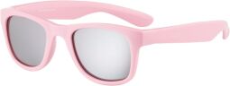 Дитячі сонцезахисні окуляри Koolsun ніжно-рожеві серії Wave (Розмір: 3+)