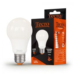 Светодиодная лампа Tecro 5W E27 4000K (T-A60-5W-4K-E27) от производителя Tecro