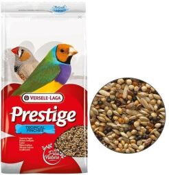 Корм для тропічних птахів, зябликів, в'юрків Versele-Laga Prestige Tropical Finches 1 кг зернова суміш (215203) від виробника Versele-Laga