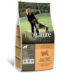 Pronature Holistic Adult Duck & Orange 13.6 кг Пронатюр с уткой и апельсинами сухой корм для собак (ПРХСВУА13_6) от производителя Pronature Holistic