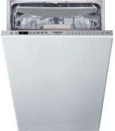 Посудомийна машина Hotpoint вбудована, 10компл., A++, 45см, дисплей, 3й кошик, білий