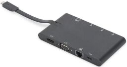 Док-станція DIGITUS Travel USB-C, 9 Port