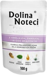Dolina Noteci Premium консерва для собак дрібних порід 100 г х 10 шт (кролик) DN100(892) від виробника Dolina Noteci