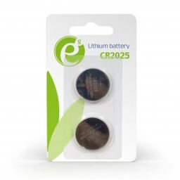 Батарейка EnerGenie Lithium CR2025 BL 2 шт (EG-BA-CR2025-01) от производителя Energenie