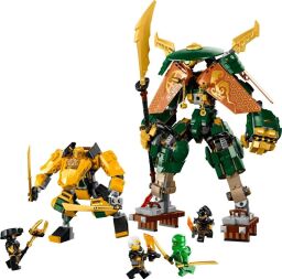 Конструктор LEGO Ninjago Командні роботи ніндзя Ллойда й Арін