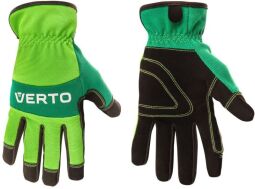 Перчатки рабочие Verto, синтетическая кожа, р.10, зеленый (97H122) от производителя Verto