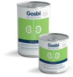 Вологий корм для собак ветеринарна дієта Gosbi Veterinary Diets Dog Renal Wet 390 г (GB04882390) від виробника Gosbi