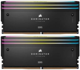 Модуль памяти DDR5 2x16GB/6000 Corsair Dominator Titanium RGB (CMP32GX5M2B6000C30) от производителя Corsair