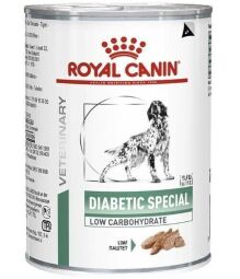 Вологий корм для собак Royal Canin Diabetic Special LC Dog Cans при цукровому діабеті 410 г від виробника Royal Canin