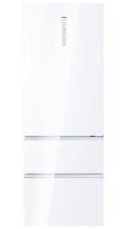 Холодильник Haier многодверный, 200.6x70х67.5, холод.отд.-343л, мороз.отд.-140л, 3дв., А++, NF, инв., дисплей, нулевая зона, белый (стекло) (HTW7720DNGW) от производителя Haier
