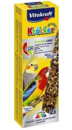 Лакомство для средних попугаев Vitakraft «Kracker Original Feather Care» 2 шт. (во время линьки) (SZ21294 Vitakraft) от производителя Vitakraft