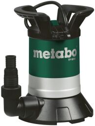 Насос дренажний для чистої води Metabo TP 6600, 250 Вт, 6.6 куб/год, висота подачі 6 м, занурення до 5 м, 5.3 кг