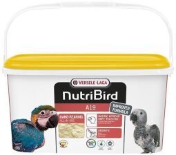 Versele-Laga NutriBird A19 ВЕРСЕЛЕ-ЛАГА НУТРІБЕРД A19 молоко для пташенят великих папуг 3 кг