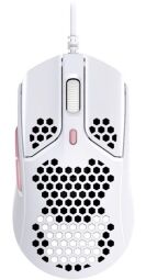 Миша HyperX Pulsefire Haste, RGB, USB-A, біло-рожевий
