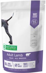 Nature's Protection Adult Lamb All breeds 0.5 кг сухий корм для собак всіх порід з ягням