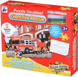 Пазл-розмальовка Same Toy Пожежна машина