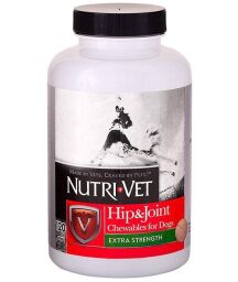 Вітаміни Nutri-Vet Hip&Joint Extra для здоров'я суглобів та зв'язок у собак 120 табл