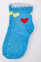 Бавовняні дитячі шкарпетки AGER, блакитного кольору, 167R601-1
