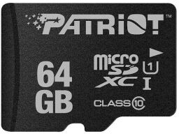Карта памяти MicroSDXC 64GB UHS-I Class 10 Patriot LX (PSF64GMDC10) от производителя Patriot