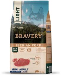 Сухой корм Bravery Dog Mini Iberian Pork – бравери со свининой для собак мелких пород 7 кг (6688  BR IBER M_ 7KG) от производителя Bravery