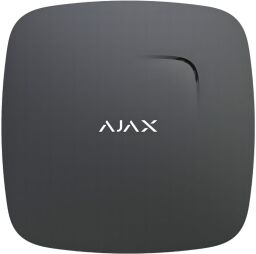 Датчик диму і чадного газу Ajax FireProtect Plus, Jeweler, бездротовий, чорний (000005636) від виробника Ajax