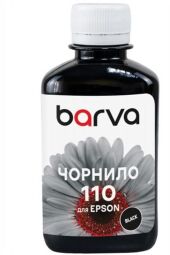 Чорнило Barva Epson 110 BK (Black) (E110-725) 180 мл