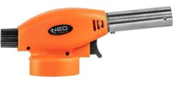 Газовий пальник Neo Tools, п’єзозапалювання, робоча температура 1300°C, 80г/год