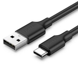 Кабель Ugreen US287 USB - USB Type-C (M/M), 3 м, Black (60826)