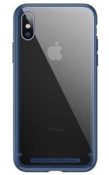 Чехол-накладка Baseus See-through Glass для Apple iPhone X Blue (WIAPIPHX-YS03) от производителя Baseus