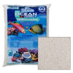 CaribSea Ocean Direct 5 lb - живой песок 2,27 кг (CS - OD 5lb) от производителя CaribSea