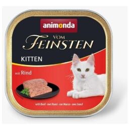 Консерва Animonda Vom Feinsten Kitten with Beef для кошенят, з яловичиною, 100г